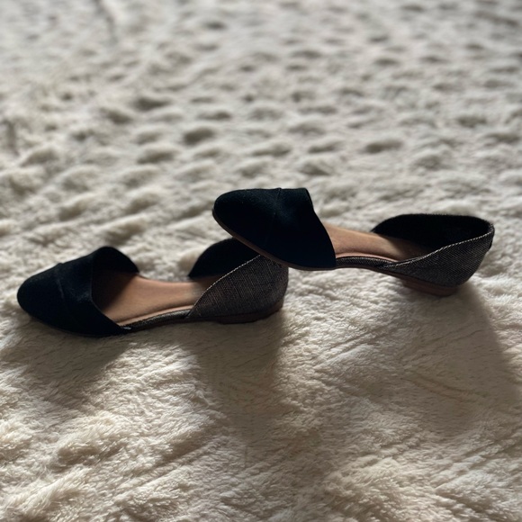 Toms - Jutti Dorsay Flats In Black - Picture 4 of 6
